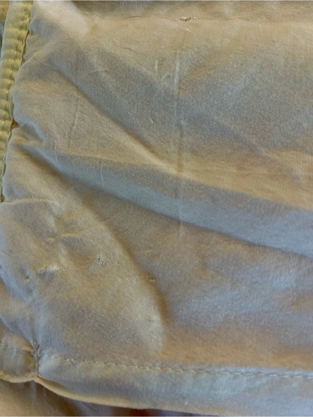 HORIMOTE HOME Light Pink King Quilt Pillow Shams Ruffle Fringe Set of 2 Pastel